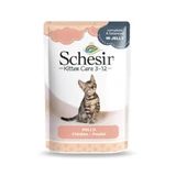 Schesir Kitten Курка в желе, 85 г