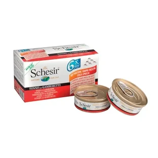 Schesir Cat Multipack Тунець і креветки 6 х 50 г