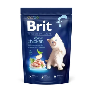 BRIT Premium by Nature Kitten, курятина, сухий корм для котів молодшого віку, 1,5 кг