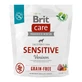 BRIT Care Sensitive, XS-XL, Hunted, беззерновой сухой корм для собак, пищеварительная система, 1 кг