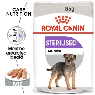 ROYAL CANIN Sterilised Adult, вологий корм для стерилізованих собак, (паштет), 85г