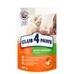 CLUB 4 PAWS Premium Kitten, куряче філе, вологий корм у пакетиках для котів молодшого віку (в соусі), 80г