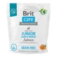 BRIT Care Grain-Free Junior Large Breed, L-XL, Salmon, беззерновой сухой корм для собак младших пород, кожа и шерсть, 1 кг