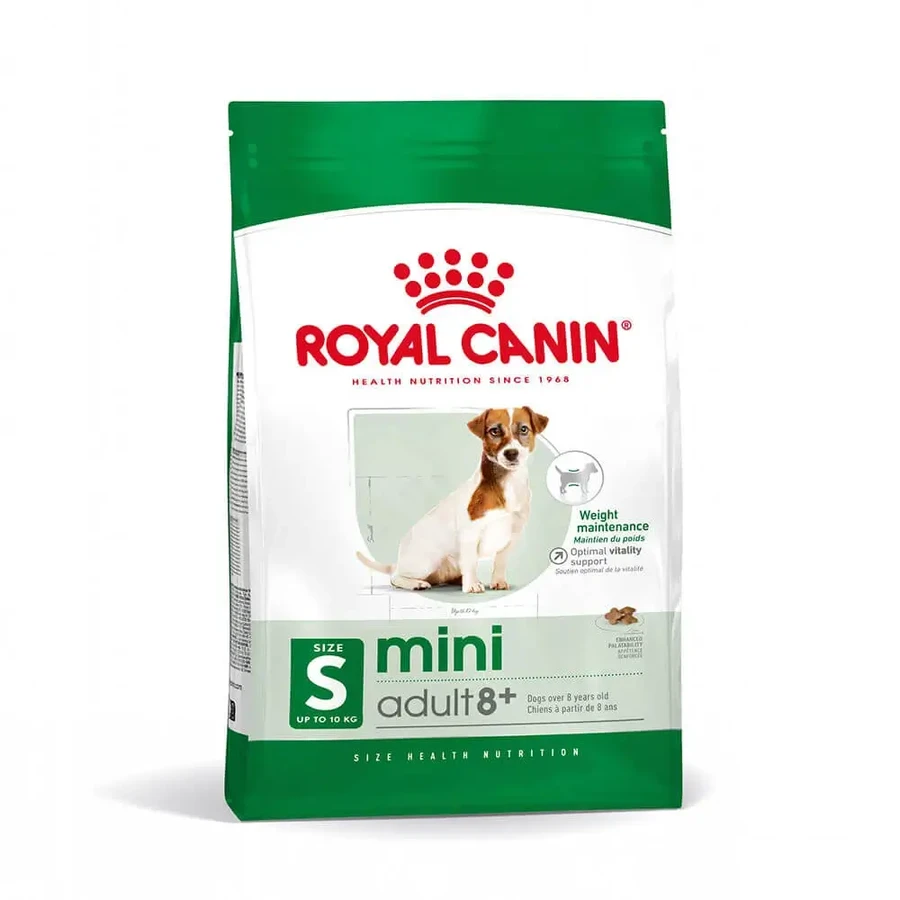 ROYAL CANIN Mini Adult 8+, сухий корм для собак, 2 кг: ціни та характеристики