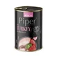 PIPER Animals, XS-XL, Индейка и Брокколи, консервированный беззерновой влажный корм для собак, (в аспираторе), 400 г