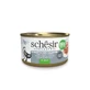 SCHESIR Complementary In Jelly, Tuna and Squid, консервированный влажный корм для кошек, (в аспирате), 70г