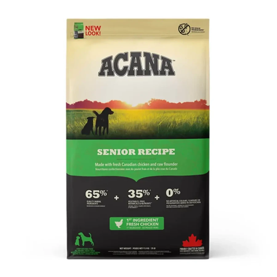 ACANA Dog Senior XS-XL, курица, беззерновой сухой корм для пожилых собак, 2 кг: цены и характеристики