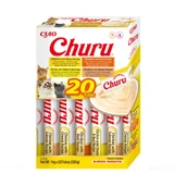 INABA Churu Varieties, курятина та яловичина, банка, беззерновий тюбик, коти, (пюре), 280г