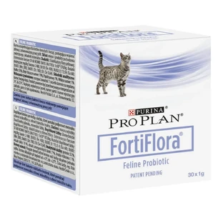 PURINA Pro Plan Veterinary Diets FortiFlora Feline, дієтична добавка для котів, чутливість травлення, 1г х 30