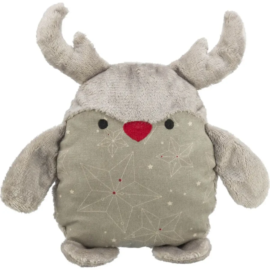 TRIXIE Christmas Ren, плюшеві іграшкові собаки XS-XL, фізичні навантаження, текстиль, бежевий, 30 см: ціни та характеристики