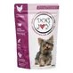 DOG JOY Junior, XS-S, курица, саше влажный корм для собак младших пород, (в соусе), 100 г