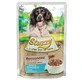 STUZZY Chunks, XS-XL, Рыба, саше влажный корм для собак, (в аспираторе), 100г