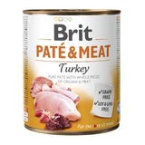 BRIT Паштет и Мясо, Индейка, консервированный беззерновой влажный корм для собак, (паштет с кусочками мяса), 800г