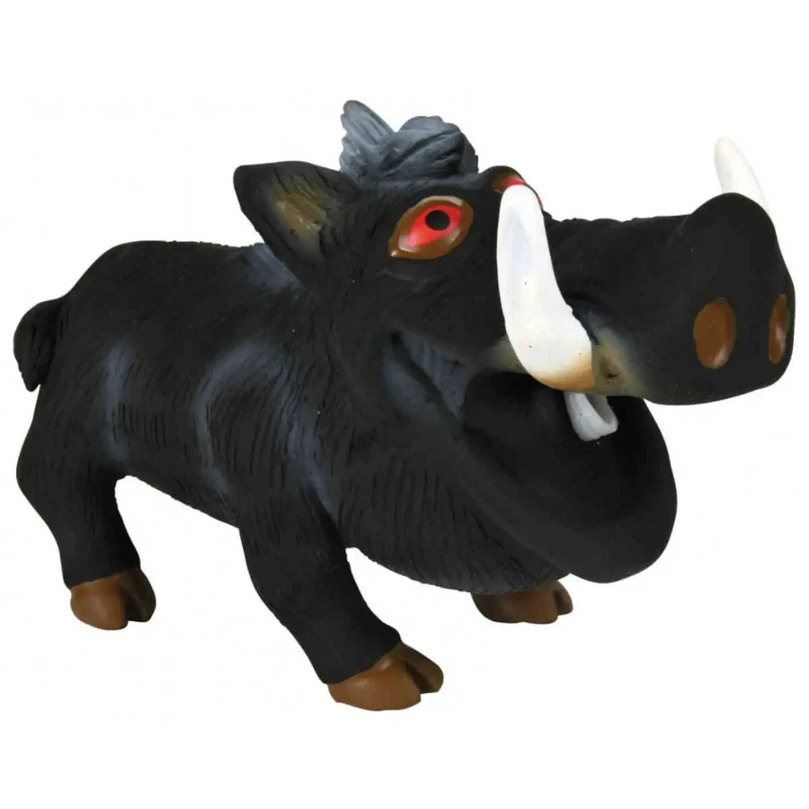 Trixie, игрушка для собак "Кабан-свинья", с оригинальным звуком, латекс, 18 см, разноцветный: цены и характеристики