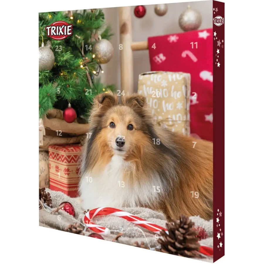 Різдвяний календар TRIXIE, XS-XL, коробка для нагородження собак, 390г: ціни та характеристики