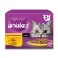 WHISKAS Selections, Птица, саше влажный корм для кошек, (в соусе), мультипак, 85г x 12