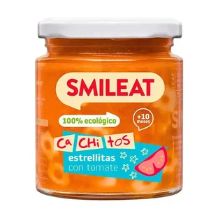 Smileat Маленька баночка з макаронними шматочками з помідорами, 230 грамів