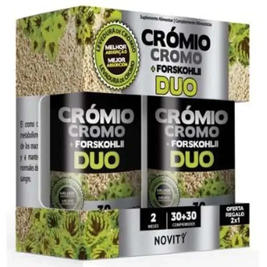 Dietmed Chromium + Forskohlli Duo 30+30Comp: цены и характеристики
