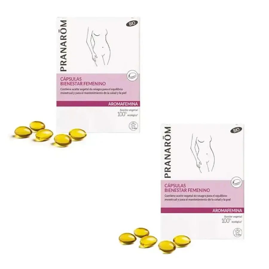 Pranarôm Aromafemina Благополучие для женщин Био, 2X30 капсул: цены и характеристики