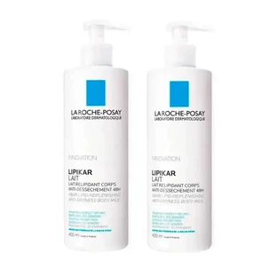 Молочко La Roche Posay Lipikar, упаковка 2 х 400 мл
