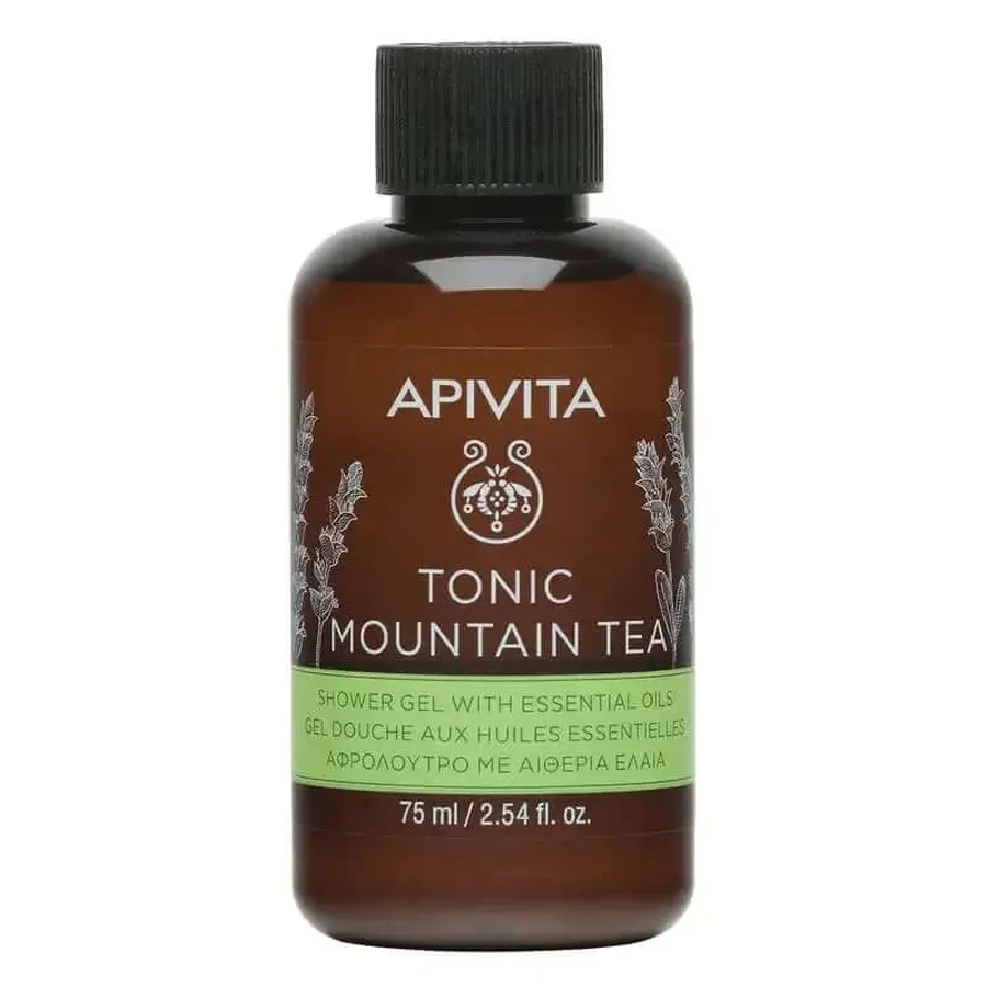 Гель для ванн Apivita Mountain Tea Гірський чай, 75 мл: ціни та характеристики