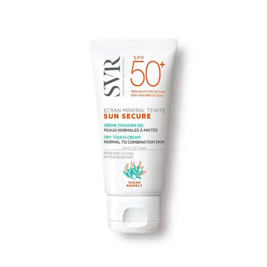 SVR Sun Secure Écran Mineral Teinté SPF 50 для нормальної комбінованої шкіри 50 мл: ціни та характеристики