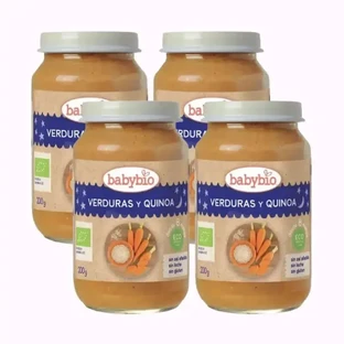 Традиційне меню з кіноа Babybio, упаковка 4 х 200 грамів