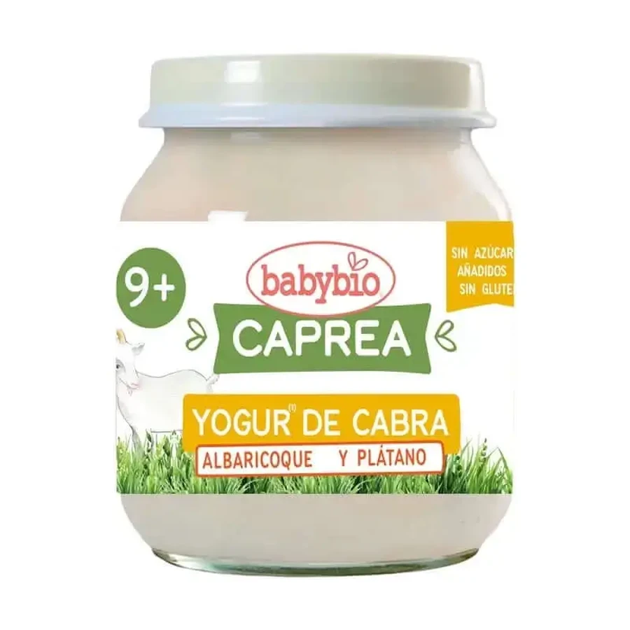 Babybio Капреа козячий йогурт Абрикос Банан, 130 г: ціни та характеристики