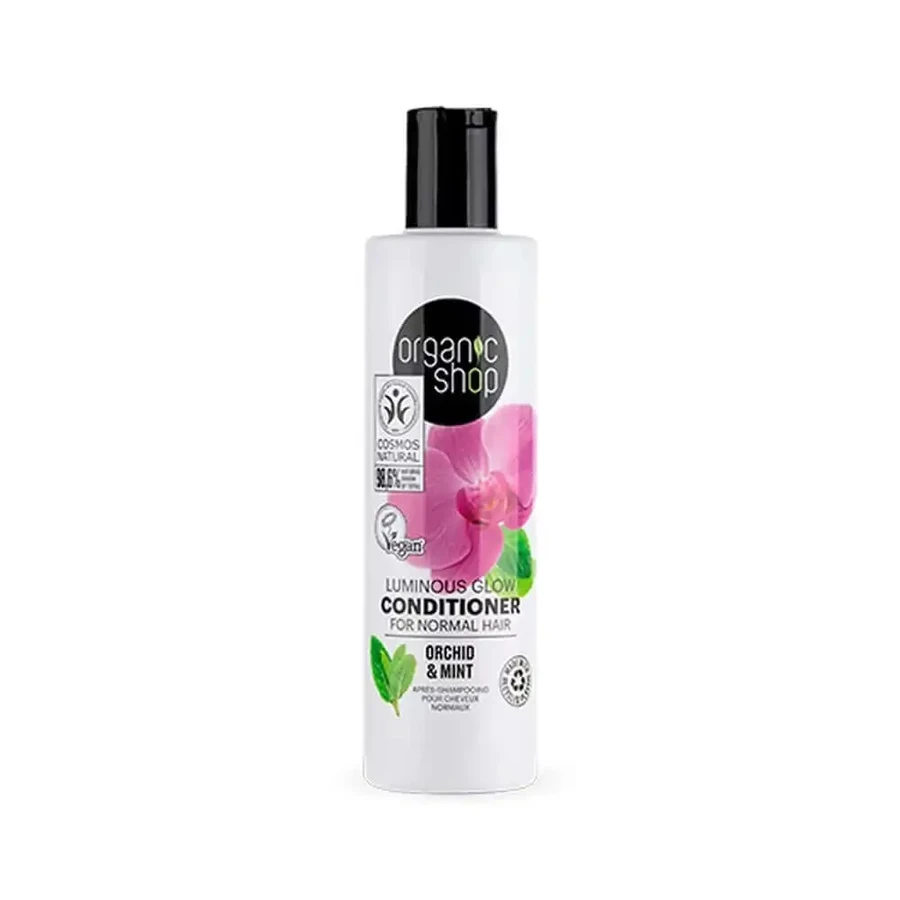 Organic Shop Кондиционер для нормальных волос Орхидея и мята, 280 мл: цены и характеристики