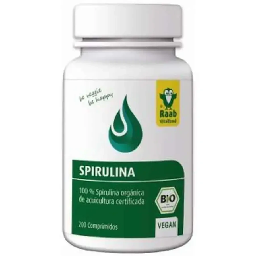 Raab Vitalfood Spirulina Seaweed 200Caps Bio Sg Vegan: цены и характеристики