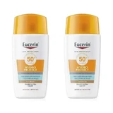 Eucerin Sun Face Hydro Protect Fluid SPF50+Tinted Medium, 2х50 мл