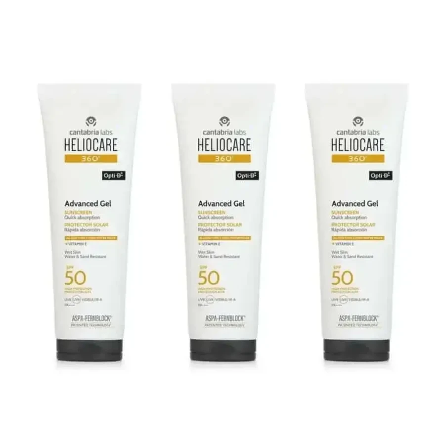 Гель Heliocare Advanced Gel Spf 50, 3X250 мл: цены и характеристики