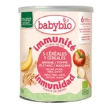 Babybio 5 злаков с фруктами, 220 грамм