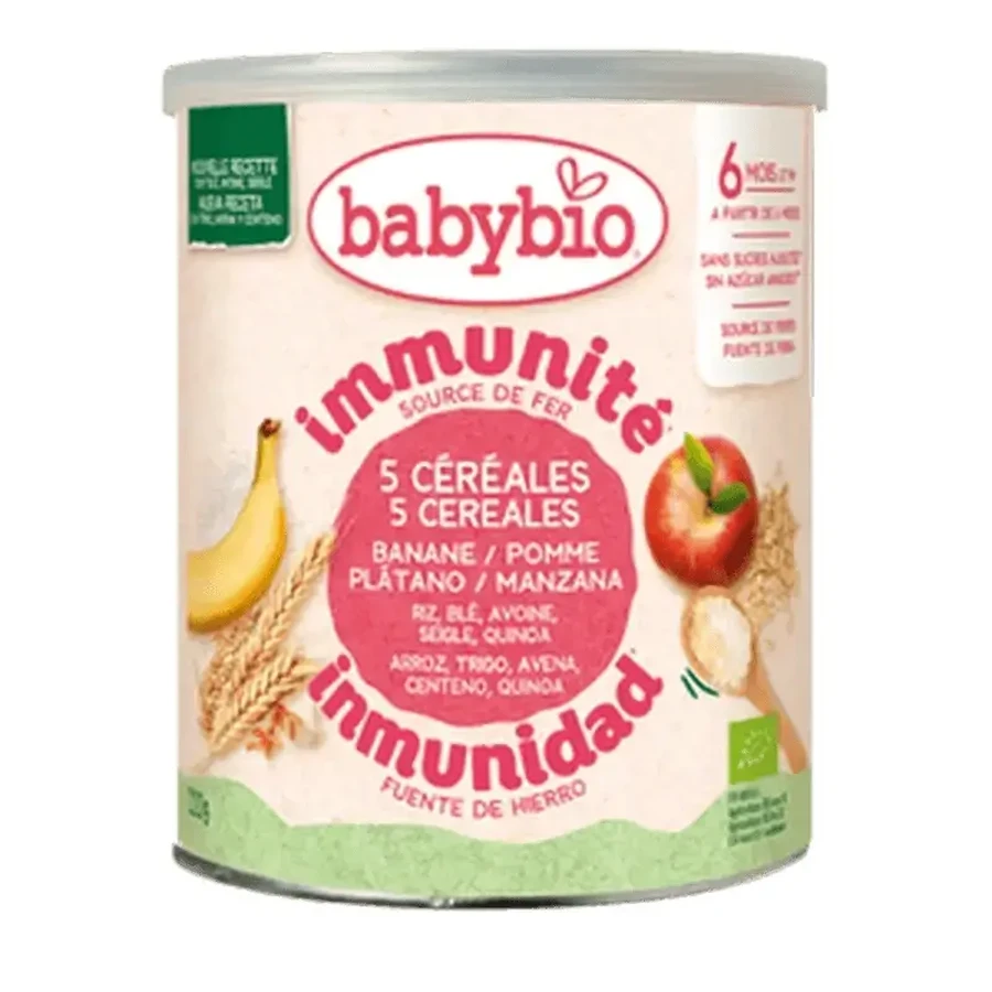 Babybio 5 Пластівці з фруктами, 220 грамів: ціни та характеристики