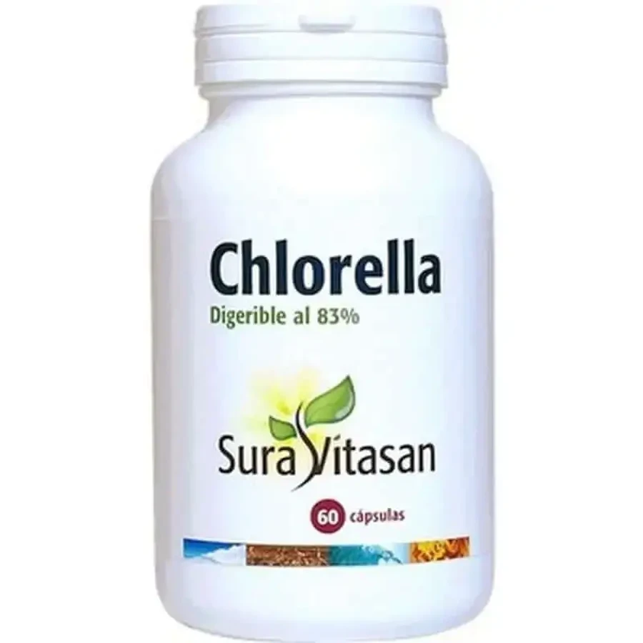 Сура Вітас Хлорела 455 мг, 60 капсул: ціни та характеристики