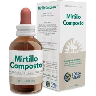 Forza Vitale Myrtilus Composto 25Gr.Tablets