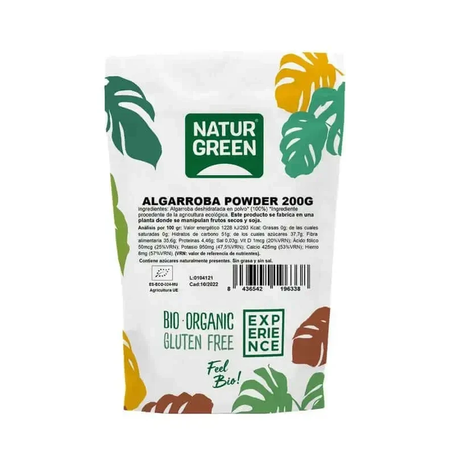 Naturgreen Experience Carob Powder Bio Gluten Free, 200 г: цены и характеристики