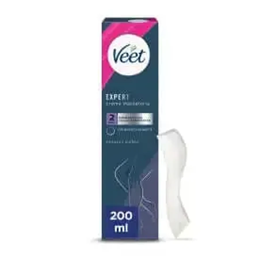 Крем для депіляції Veet Expert для жінок, тіла та ніг, 200 мл: ціни та характеристики