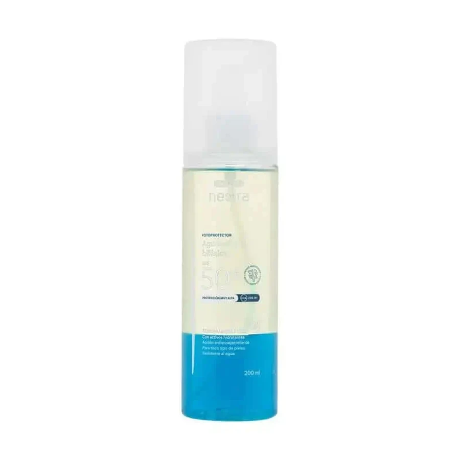 Nesira Двухфазная солнцезащитная вода Spf50+ , 200 мл: цены и характеристики