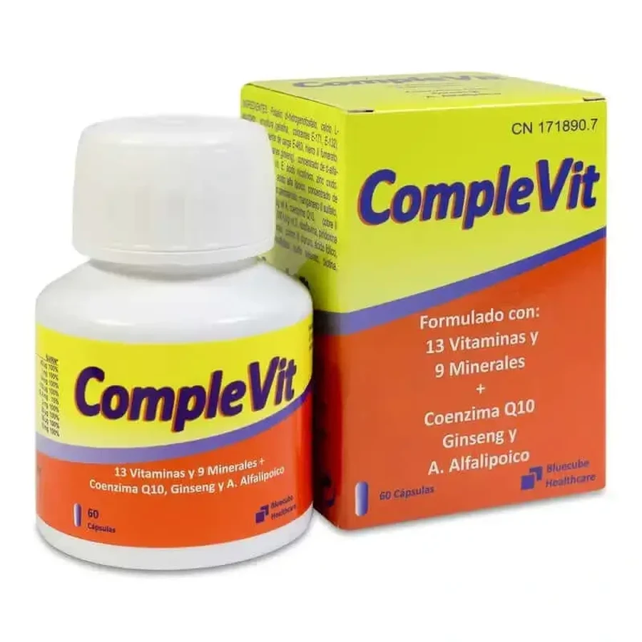 Bluecube Healthcare Complevit, 60 капсул: цены и характеристики