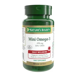 Nature'S Bounty Mini Омега-3 450 мг - 60 льодяників