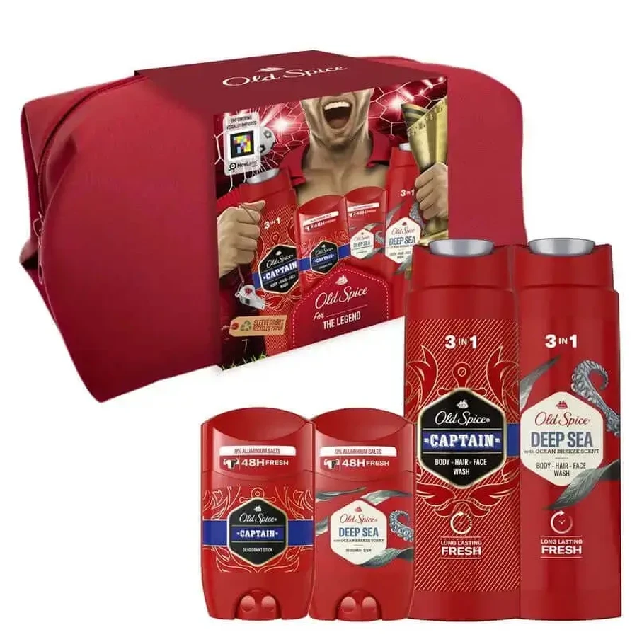 Чоловічий подарунковий набір Old Spice Футболіст: ціни та характеристики