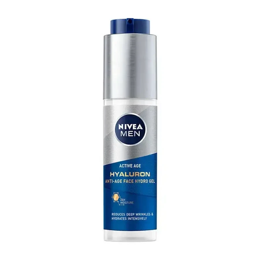 Nivea Men Гиалуроновый антивозрастной увлажняющий гель, 50 мл: цены и характеристики