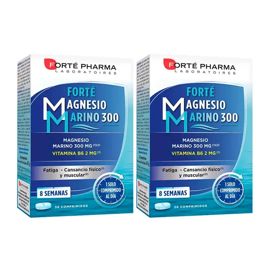 Forté Pharma Duplo Forté Marine Magnesium 300, 2 x 56 таблеток: цены и характеристики