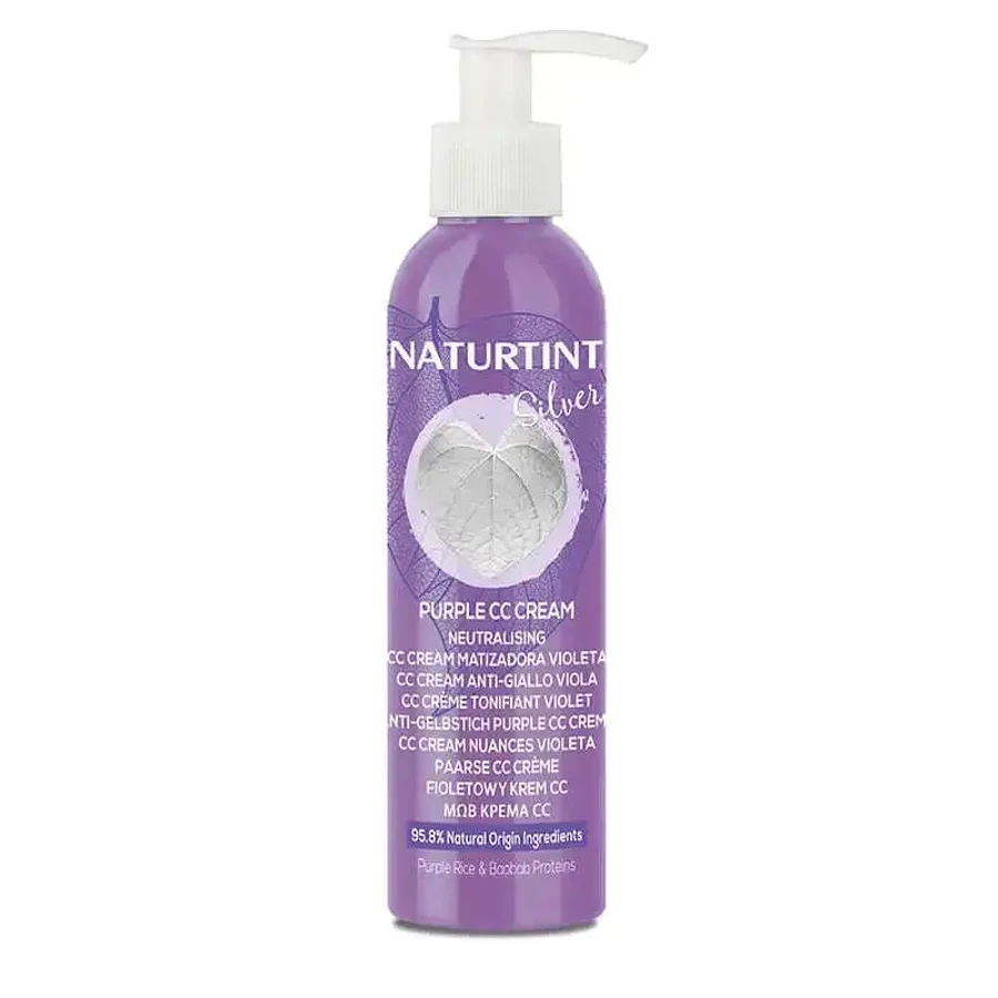 Матуючий крем Naturtint Cc Cream Сріблясто-фіолетовий 200 мл: ціни та характеристики
