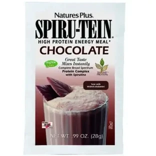 Natures Plus Спиру-Тейн шоколадный, 28 г, конверты