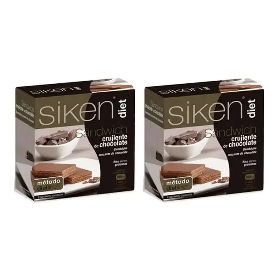 Шоколадний сендвіч Siken Diet, 2X6 одиниць: ціни та характеристики