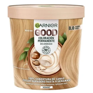 Garnier Good Permanent Colouring Ammonia Free, 90% натурального происхождения Оттенок 8.0 Медовый блондин