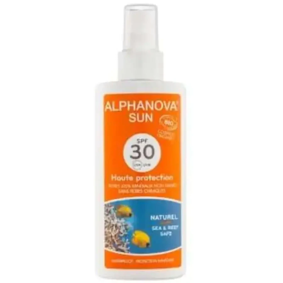 Сонцезахисний спрей Alphanova Solar Spf30 Спрей 125 гр. Біо: ціни та характеристики