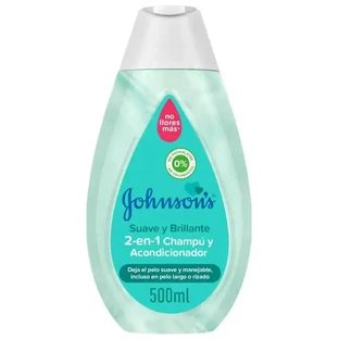 Шампунь та кондиціонер Johnson's Baby Soft & Shiny 2 в 1, 500 мл